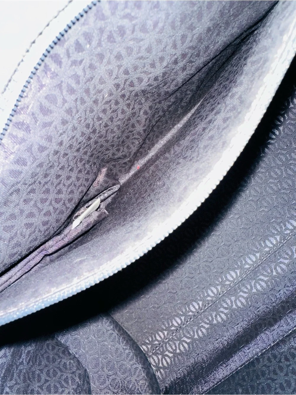 LOUIS QUATORZE Gray Structured Satchel